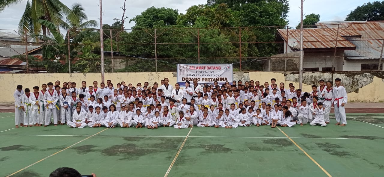 UKT DOJANG PERTAMINA PRIODE I TAHUN 2024 PERSIAPAN MENGHADAPI EVENT TAEKWONDO BHAYANGKARA PRESISI II PIALA KAPOLDA DIY,DOJANG PERTAMINA FOKUS PEMBENTUKAN ATTITUDE ATLET PERTAMINA TAEKWONDO CLUB