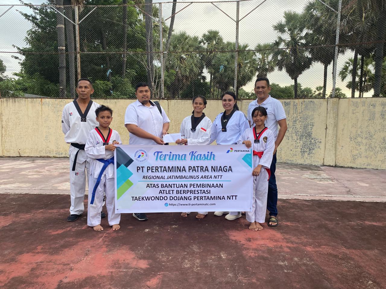 PERTAMINA TAEKWODO CLUB NTT JUARA III NASIONAL PERTAMINA TAEKWONDO CLUB